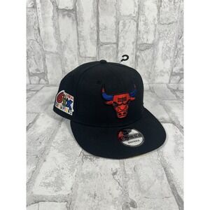 Chicago Bulls New Era 9FIFTY NBA Snapback Hat Cap Six 6ix 6x NBA Champions NWOT